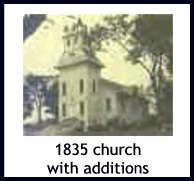 1835 Buckhorn Baptist Church with additions